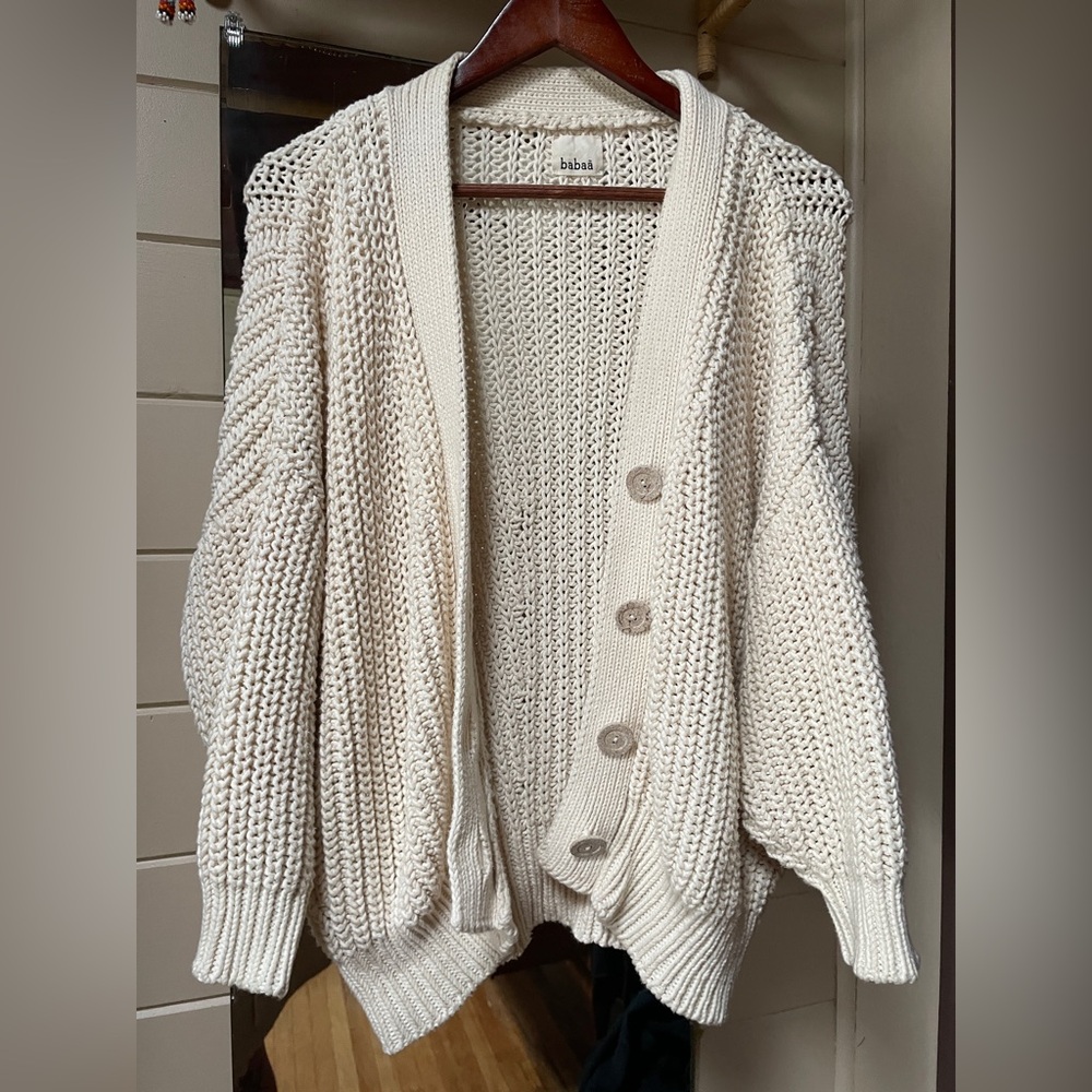Babaa no18 Cotton Cardigan